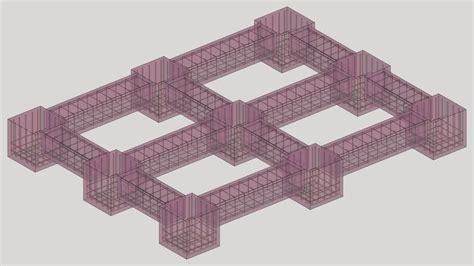 Pad And Strip Foundations 3d Warehouse