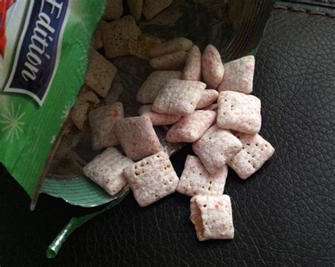 review limited edition muddy buddies peppermint bark chex mix and most annoying christmas songs