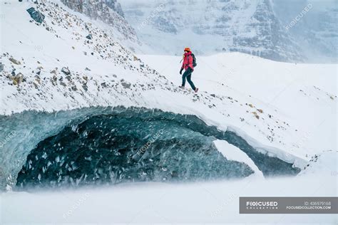 Mountaineer Explores Albertas Frozen Ice Caves — Athabasca Outdoor