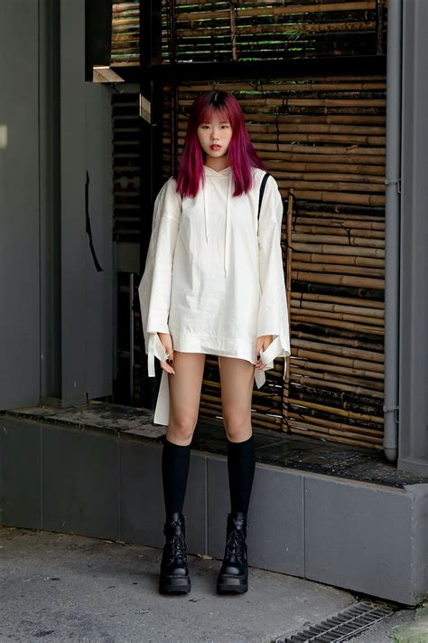 August 2019 Summer Seoul Womens Street Style écheveau Girls Socks