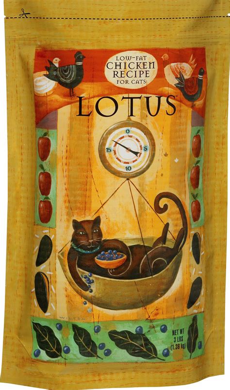Discuss all of your options with your veterinarian and let them know that you're interested in going the homemade route. Lotus Low-Fat Chicken Recipe Dry Cat Food, 3-lb bag ...