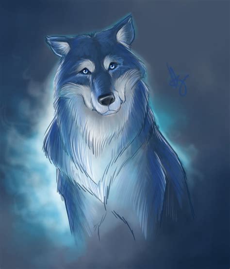 Spirit Wolf By Hazelgee On Deviantart