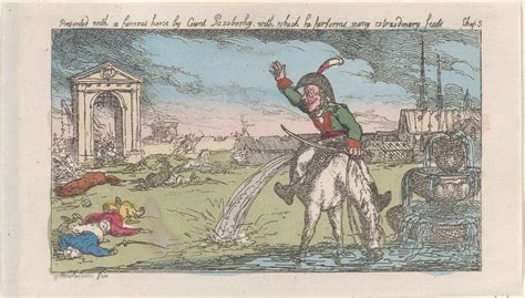 Thomas Rowlandson Presented With A Famous Horse By Count Przolossky