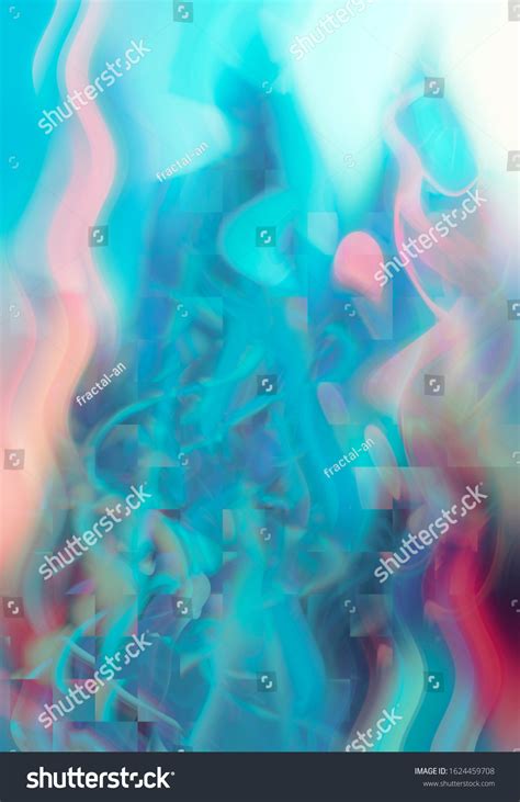futuristic abstract blue background template magic stock illustration 1624459708