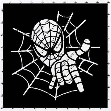 Spiderman Logo Svg File Spiderman Original Svg Designtattoo Svg