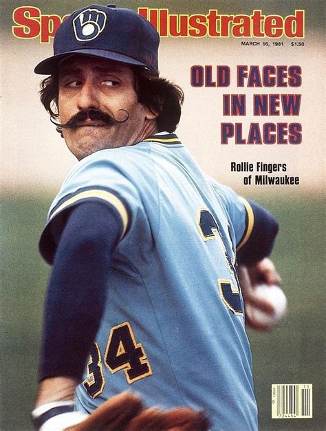 Milwawkee Brewers Rollie Fingers Sports Illustrated Cover By Sports