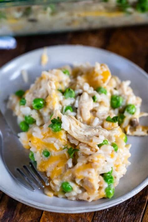 EASY Chicken And Rice Casserole Crazy For Crust