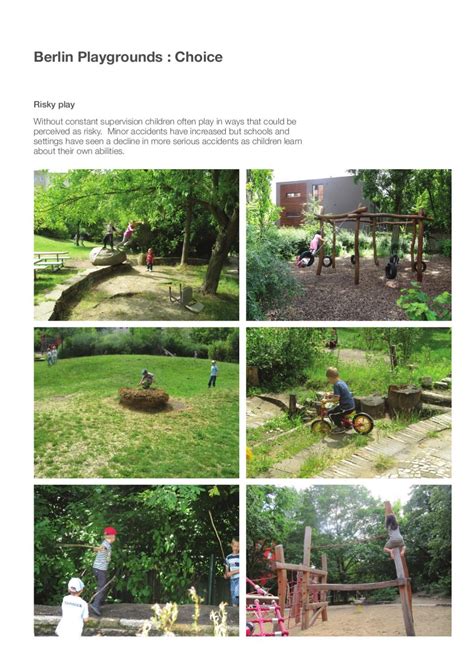 Issuu A Case Study In Outdoor Design Berlin Playgrounds 1 Choice