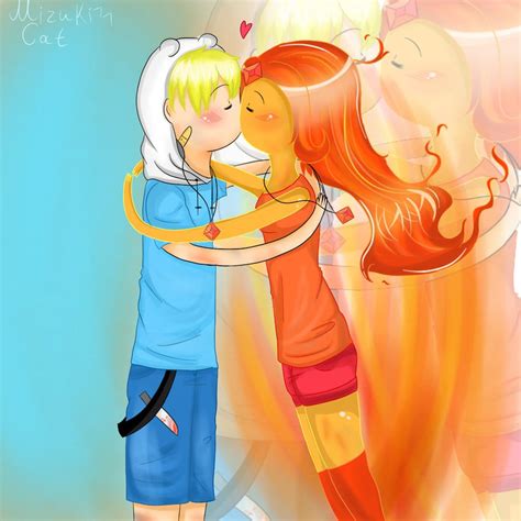 Finn X Flame Princess By Mizuki444 On Deviantart