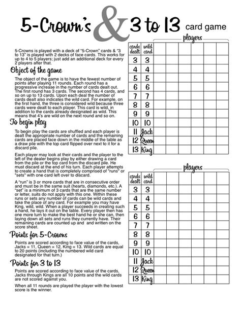 46 Printable Spoons Card Game Rules  Printables Collection