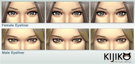 Eye Color And Eyeliner At Kijiko Sims 4 Updates