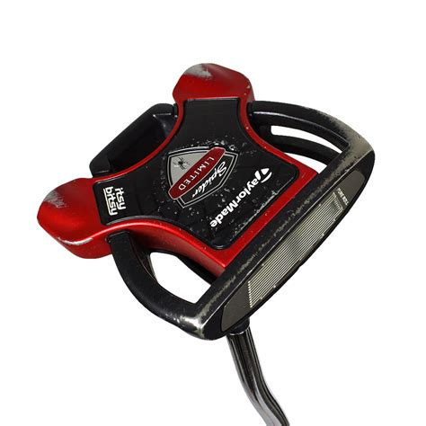 Pre Owned Taylormade Golf Spider Itsy Bitsy Limited Edition Redblack Putter