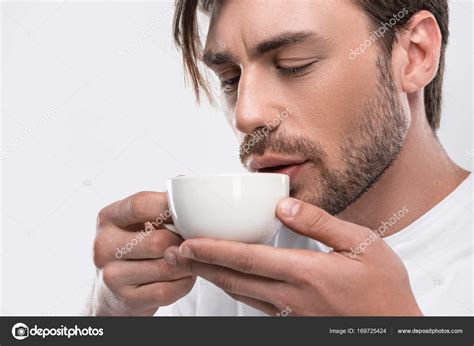 Man Drinking Coffee Stock Photo By ©dmitrypoch 169725424
