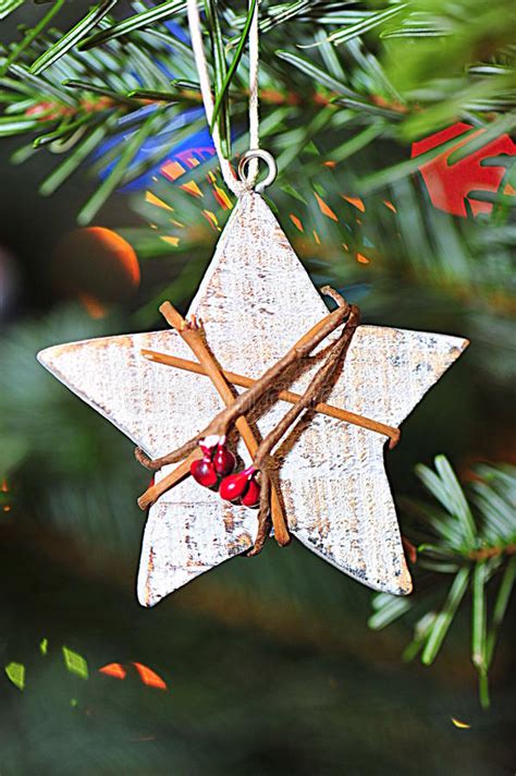 Christmas Tree Star Decoration Stock Image Image Of Blue Adorn 48003737