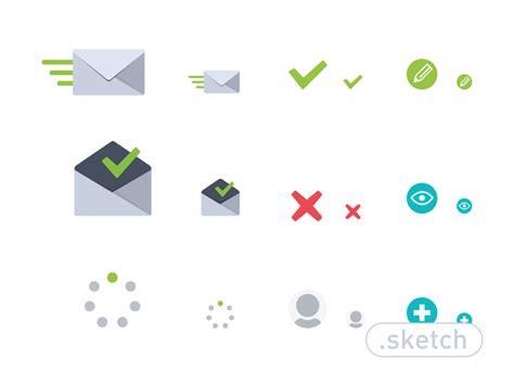 Ravens Icon Set Sketch Resource Sketch Ui Kits Download Sketch