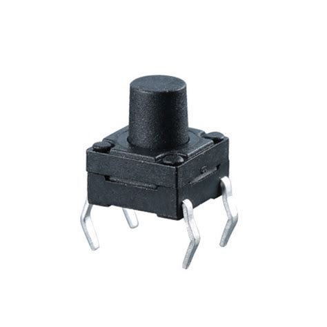 Tc 00108 Tactile Switch Through Hole Vertical Jinbeili