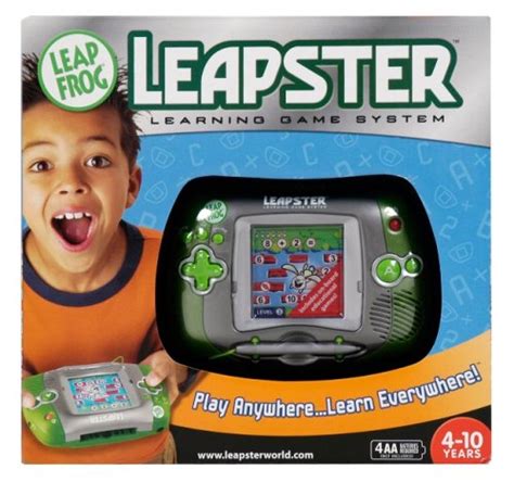 Leapfrog Leapster Learning Game System Green Epic Kids Toys