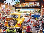 Accessori per puzzle Garage par Jigsaw Puzzle (2000 pièces) -2000 （75 * ...