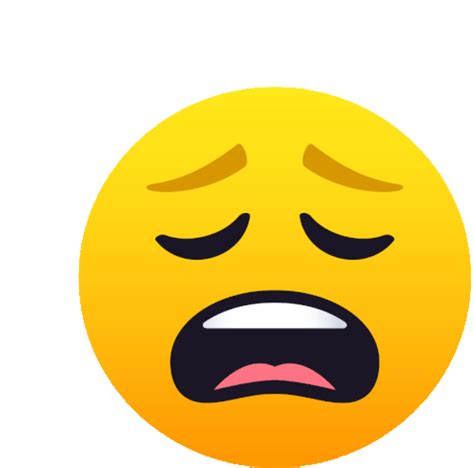 A Yellow Emoticive Face With An Angry Expression