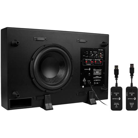 10 Wireless Low Profile Subwoofer Package With Dayton Audio Sub 1000l