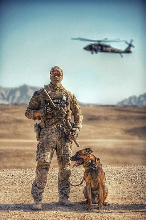 Australian Special Air Service Regiment Sasr Dog Handler In