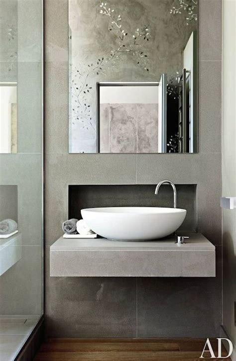 Self rimming design makes this sink a striking focal point for any bathroom decor. Turn Your Small Bathroom Big On Style With These 15 Modern ...
