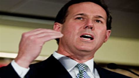 Santorum Warns Voters Of Countrys Likely Demise