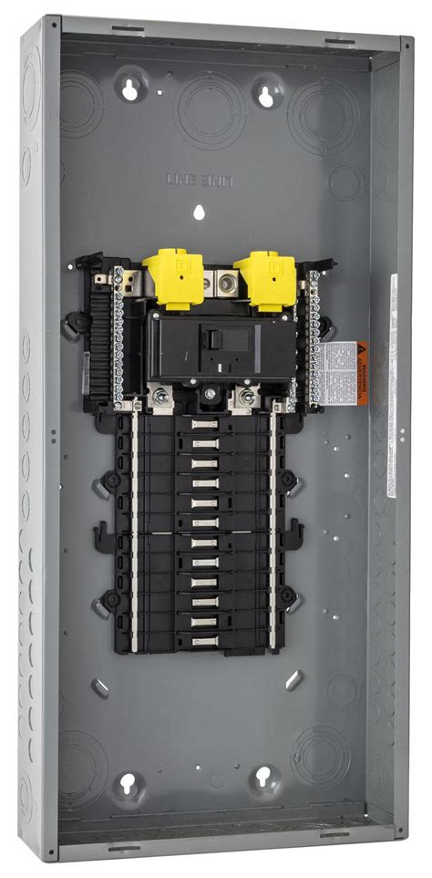 Square D Load Center Number Of Spaces 24 Amps 200 A Circuit Breaker