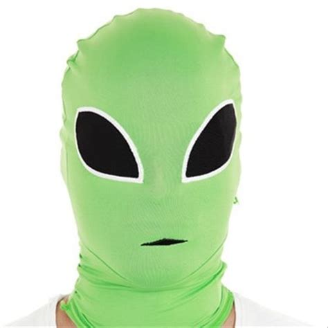 Glow In The Dark Alien Morph Mask