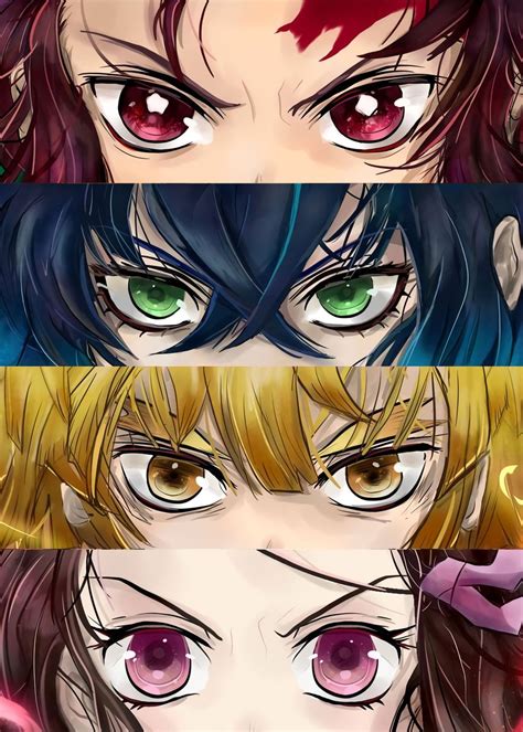 Demonslayertanjirolovers6 Demon Slayer Demon Eyes Drawing Anime Eyes