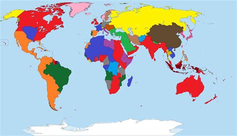 So I Made This Map Of The Historical Colonial Empires There Are Only