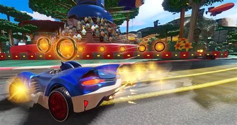 Team Sonic Racing Hidden Volcano Stage Gameplay Shacknews