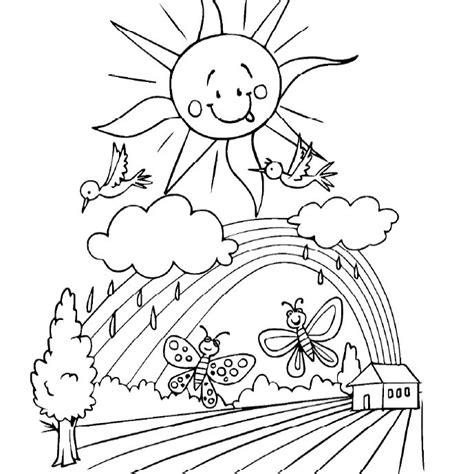 Free printable spring coloring pages. Spring Coloring Pages - Best Coloring Pages For Kids