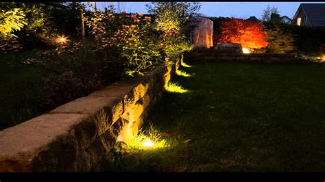 LED Gartenbeleuchtung - YouTube
