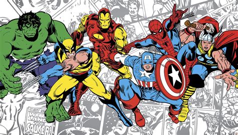 Classic Marvel Comics Wallpaper Marvel Classics Character Marvel Avengers Comics Avengers