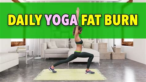 What is yoga burn renew? Daily Fat Burn: Yoga Poses At Home - YouTube