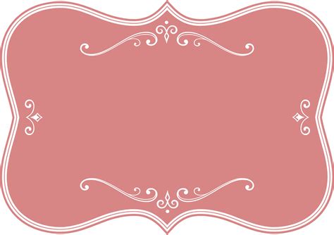 Decorative clipart rectangle, Decorative rectangle Transparent FREE for download on ...