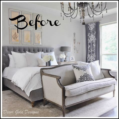 Master Bedroom Refresh Decor Gold Designs