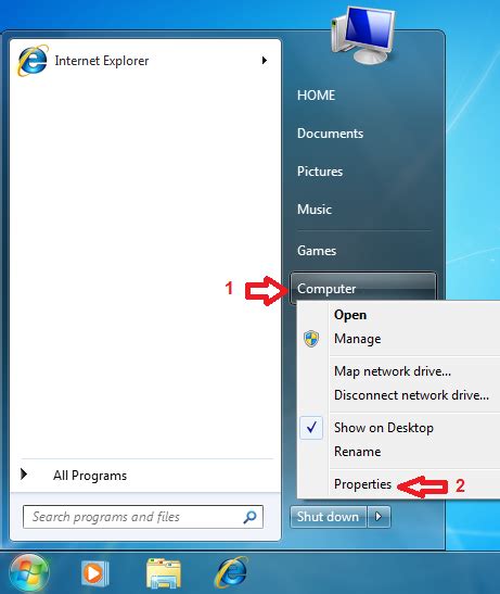 Choose remote settings, system protection or advanced system settings in the system window. Changing Computer Name in Windows 7 - TechNet Articles ...
