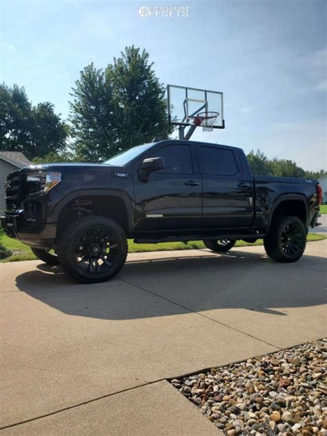 2020 Gmc Sierra 1500 With 20x10 18 Fuel Blitz And 35125r20 Nitto