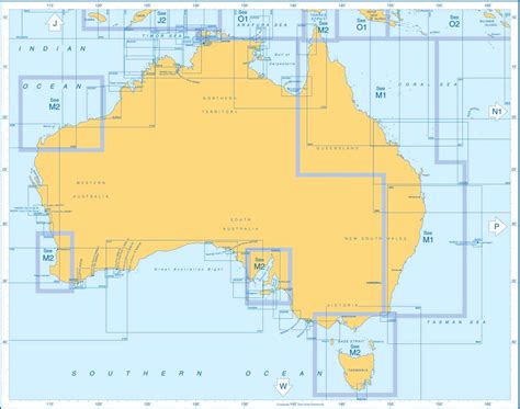 Admiralty Charts Australia M 101