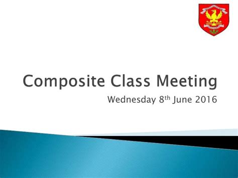 Composite Class Meeting