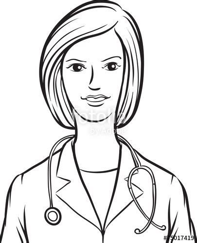 Female Doctor Drawing At Getdrawings Free Download