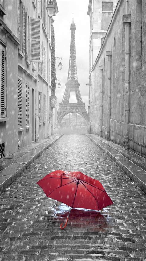 Paris France Rain Eiffel Tower Iphone Wallpaper 2020 3d