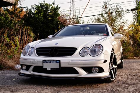 One stop shop for mercedes amg performance parts. Mercedes-Benz CLK550 W209 Tuning on D2FORGED Wheels | BENZTUNING