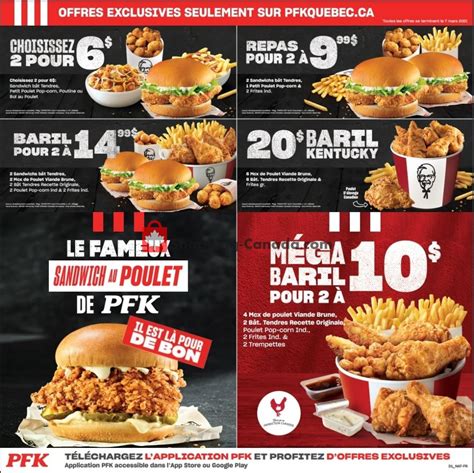 The local favourite has been around for almost 5 decades and is sure to bring up fond memories of our childhood. KFC Canada, flyer - (Special Offer - Gatineau - Quebec ...
