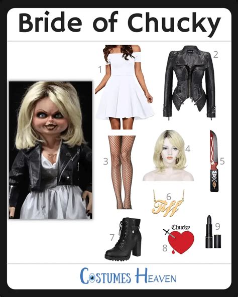 Diy Bride Of Chucky Costume 2024cosplay And Halloween Ideas