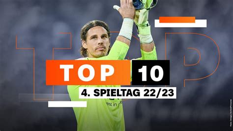 Bundesliga - Die Top 10 des 4. Spieltags | sportstudio - ZDFmediathek