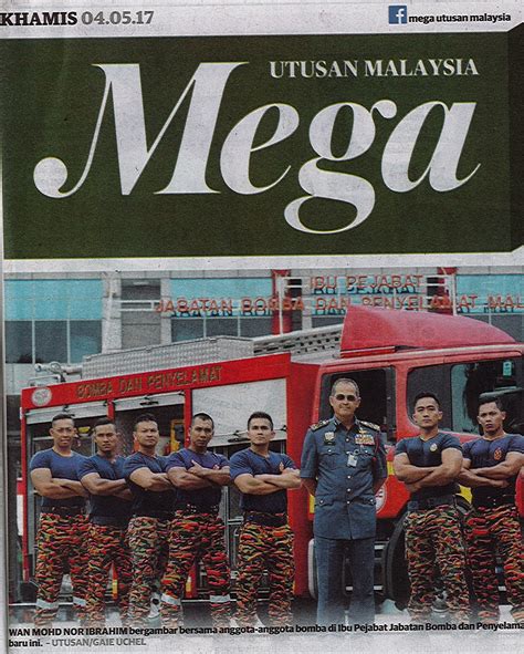 Selamat hari bomba buat semua anggota bomba.terutamanya kpd suami saya, bekas anggota bomba yg telah berkhidmat selama 41 tahun. Keratan akhbar sempena Hari Anggota Bomba Sedunia 2017 ...