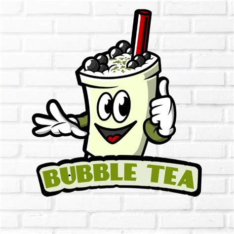 Bubble Tea Logo Template Postermywall